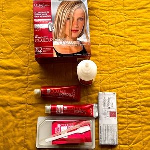 Hair dye and highlight kit